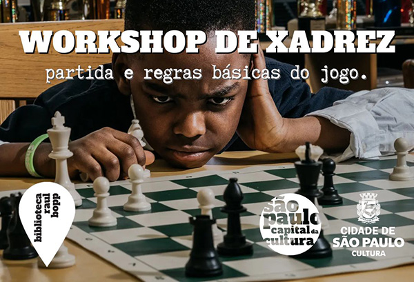 Workshop de xadrez para iniciantes